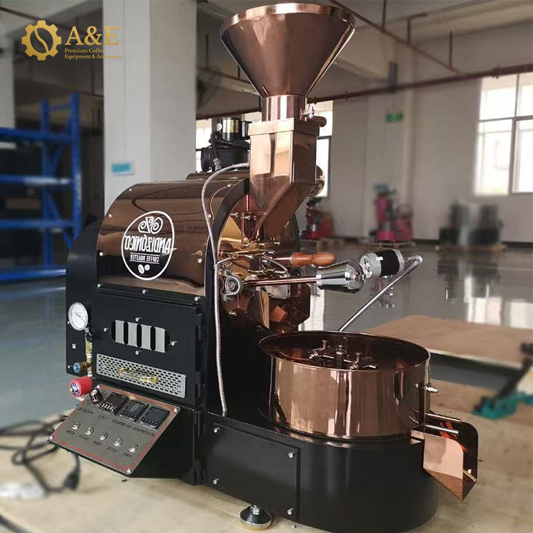 DY-2kg Electric/Gas Coffee Roaster Yoshan with 1 Year Warranty