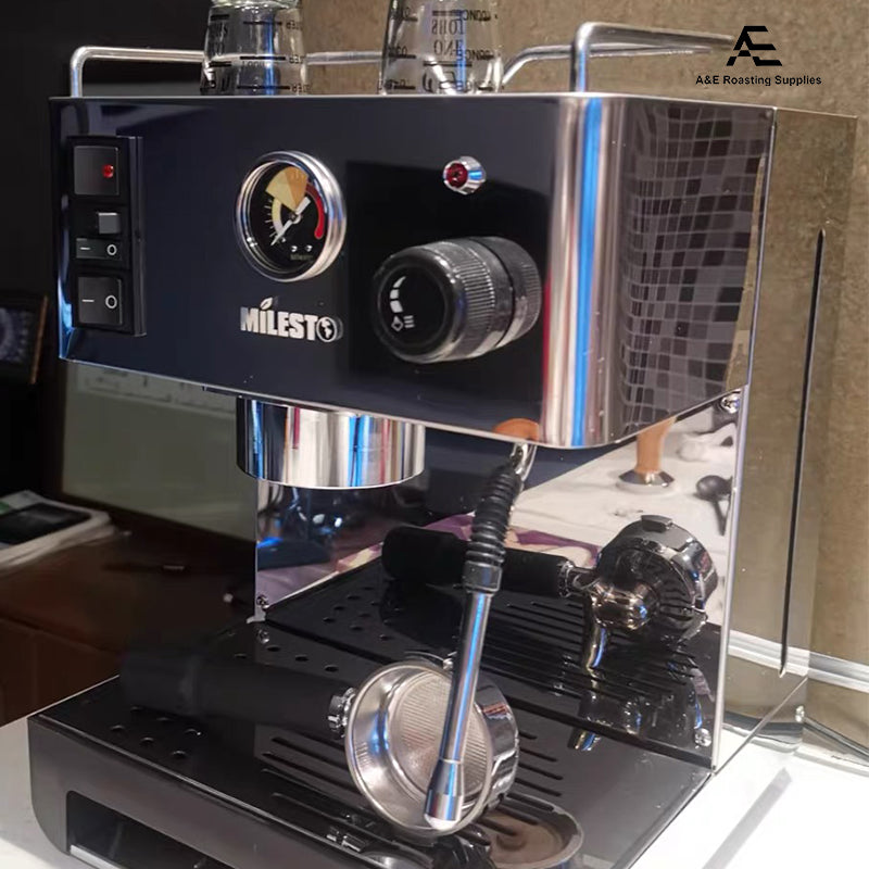 MILESTO EM-18 Home Espresso Coffee Machine – A&E Coffee Equipment