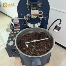 Load image into Gallery viewer, محمصة قهوة يوشان الجديدة SD-1.5 كجم ذات أسطوانة من الحديد الزهر 
