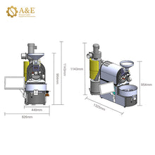 Load image into Gallery viewer, Yoshan SD-1.5kg Pro Fully Automatic Coffee Roaster
