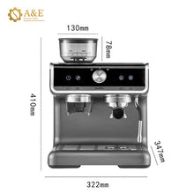 Load image into Gallery viewer, Italian Barsetto BAE01 Espresso Coffee Machine with Grinder
