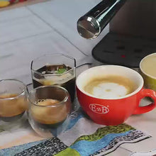 โหลดและเล่นวิดีโอในเครื่องมือดูของแกลเลอรี CM5200 Home Semi-automatic Espresso Coffee Machine
