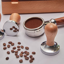 Load image into Gallery viewer, Wood Holder Coffee Tamper
