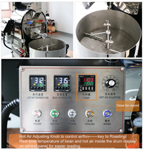 Загрузить изображение в средство просмотра галереи, DY-15kg Commercial Gas/Electric Coffee Roaster Yoshan

