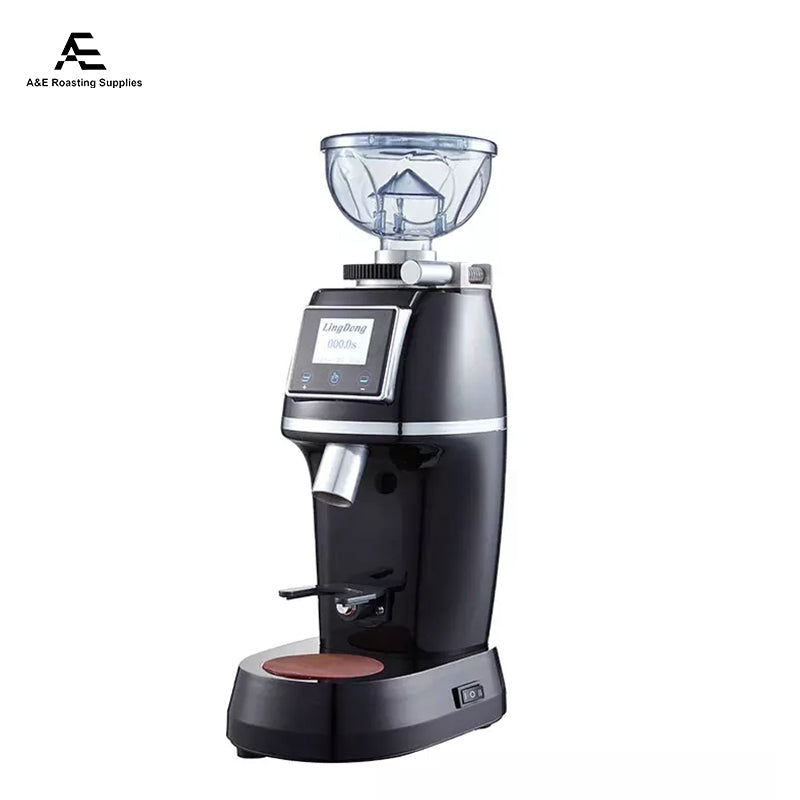 NEW 025&026 Commercial Electric Coffee Grinder with Touch screen – A&E  Roasting Supplies