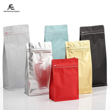 Загрузить изображение в средство просмотра галереи, Aluminum Laminated Flat-bottom Plastic Bags 100pcs in a Pack
