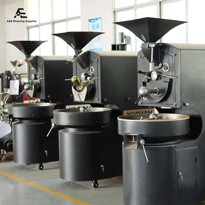 YS-6kg Cast Iron Drum Coffee Roaster Yoshan – A&E Roasting Supplies