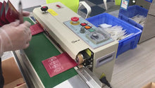 Load and play video in Gallery viewer, Semi-automatic Heat Sealing Machine for Plastic Bags

