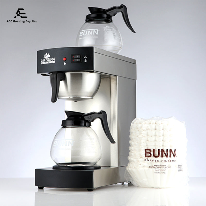 Caferina RH330 Commercial Drip Coffee/Tea Brewing Machine – A&E Roasting  Supplies
