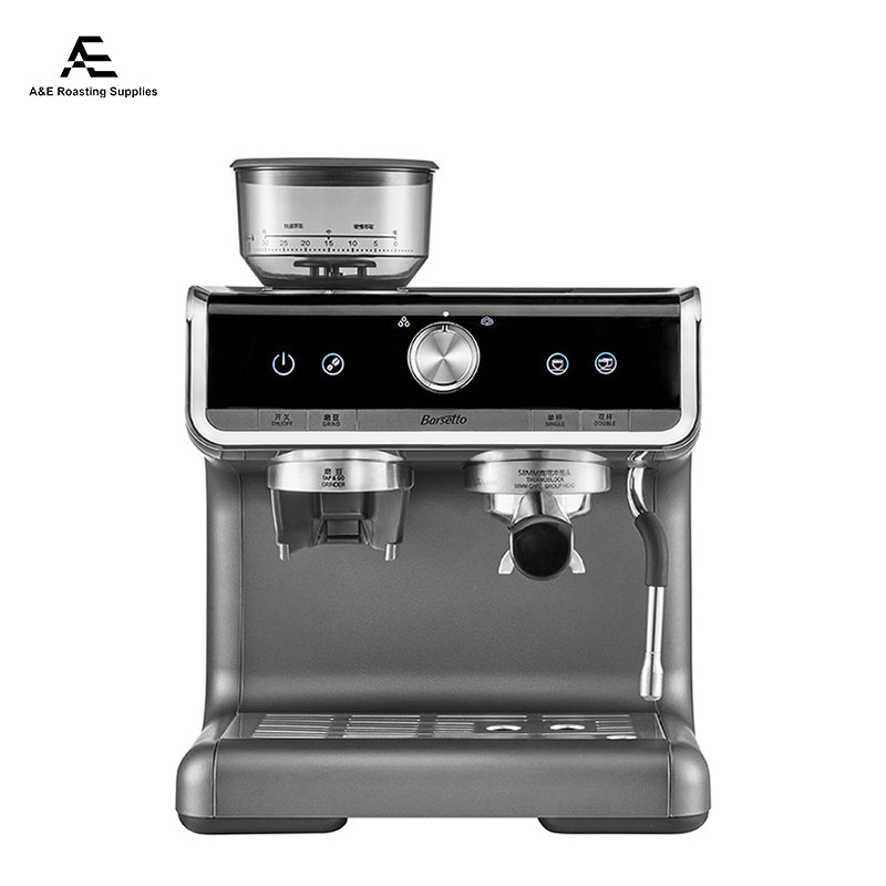 Italian Barsetto BAE01 Espresso Coffee Machine with Grinder