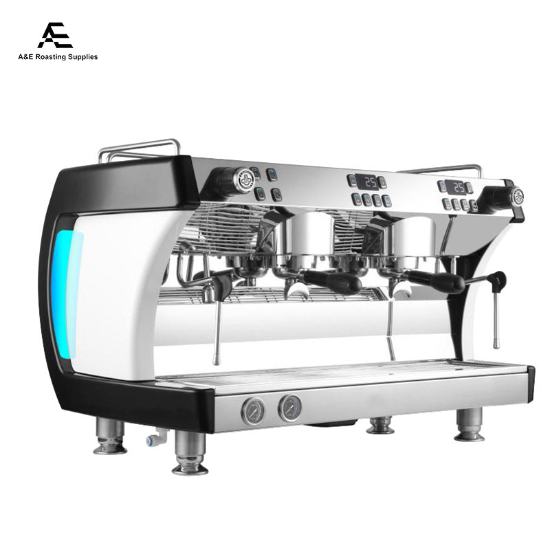 CRM3201 Commercial Espresso Coffee Machine with Two Extraction Heads Gemilai