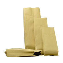 โหลดรูปภาพลงในเครื่องมือใช้ดูของ Gallery Aluminum Laminated Side Gusset Plastic Bags 100pcs in a Pack
