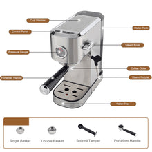 Load image into Gallery viewer, CM5200 Home Semi-automatic Espresso Coffee Machine
